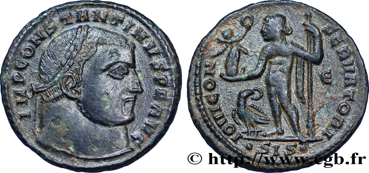 CONSTANTIN Ier LE GRAND Follis ou nummus TTB