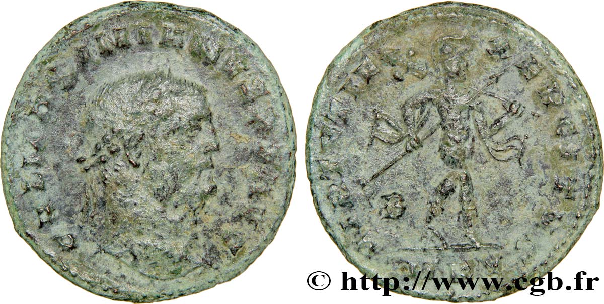 GALERIUS Follis ou nummus XF