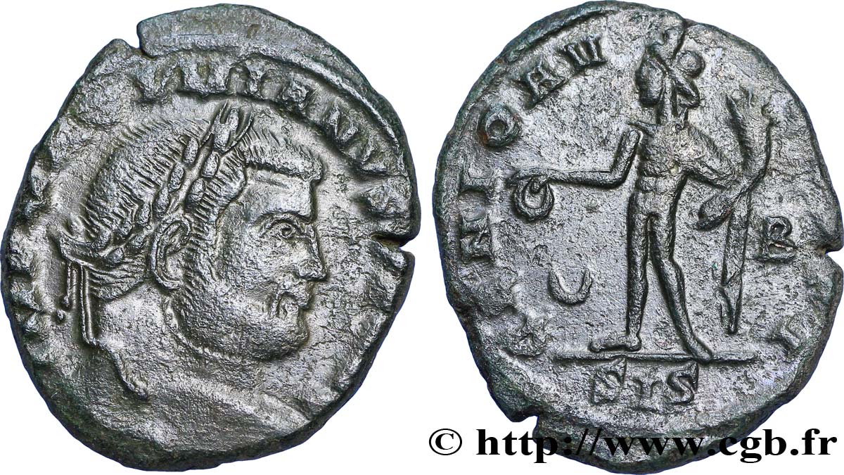 GALÈRE Follis ou nummus TTB