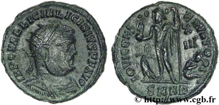 LICINIUS Ier Follis ou nummus SUP