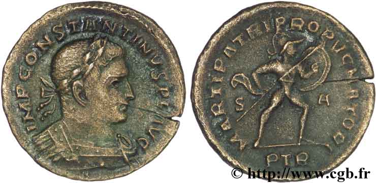 CONSTANTIN Ier LE GRAND Follis ou nummus TTB