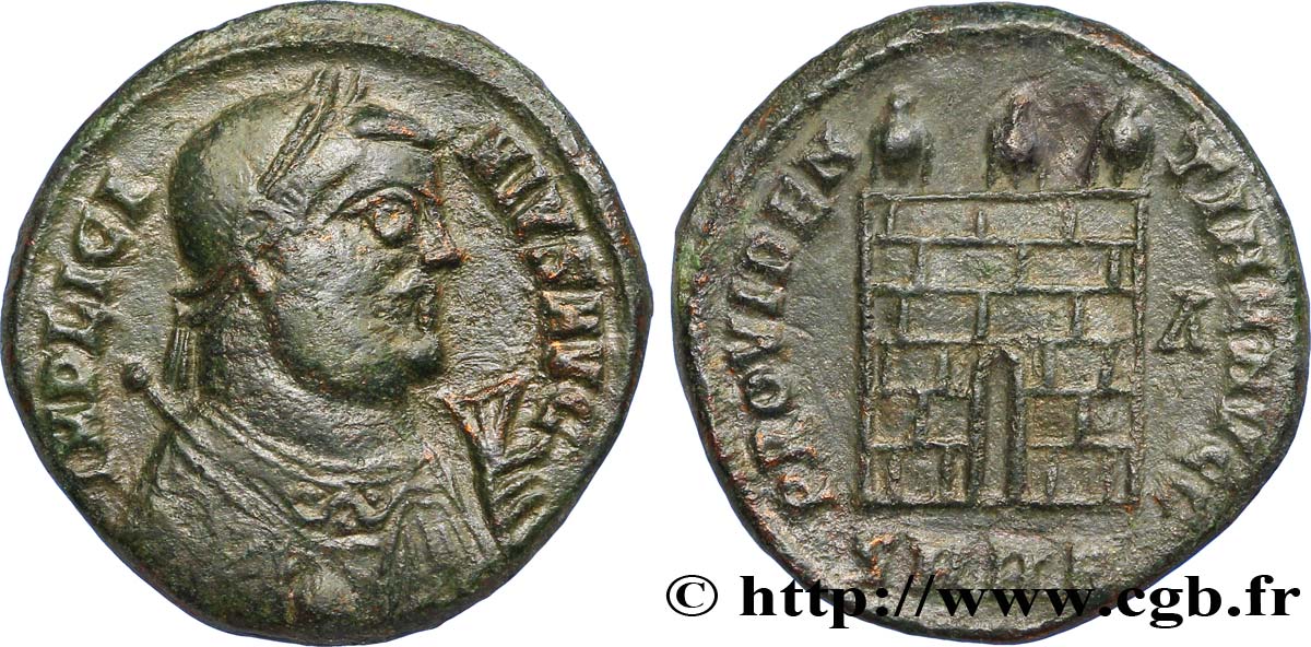 LICINIUS I Centenionalis ou nummus AU