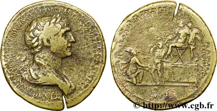 TRAJAN Sesterce TB
