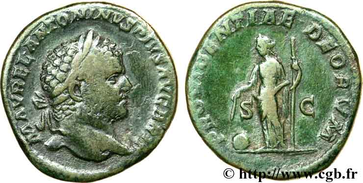 CARACALLA Sesterce TTB