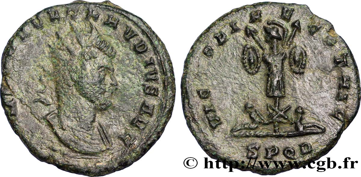 CLAUDIUS II GOTHICUS Antoninien AU/AU