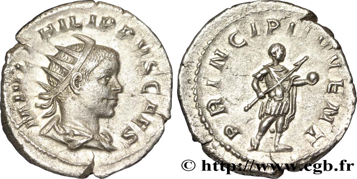 PHILIPPE II Antoninien SUP/TTB
