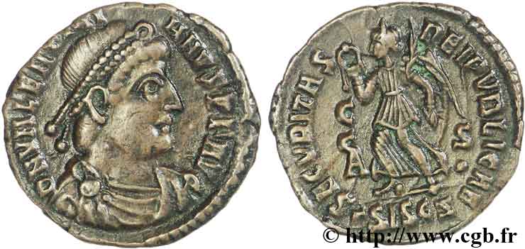 VALENTINIANUS I Nummus, (PB, Æ 3) SS