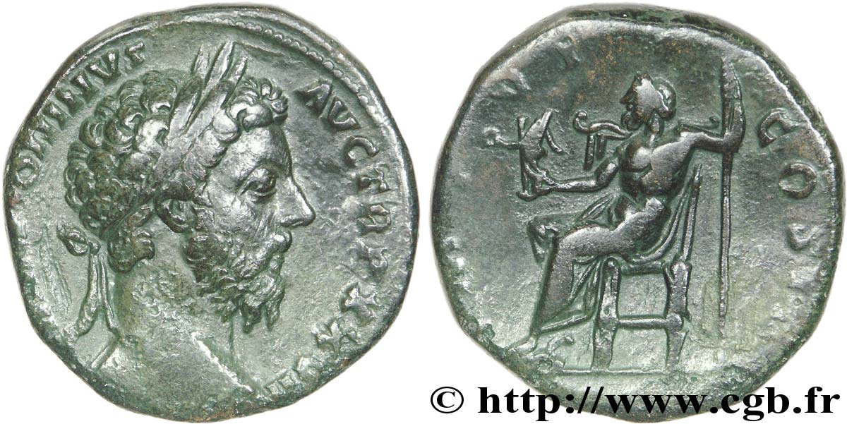 MARC AURÈLE Sesterce TTB/TB+