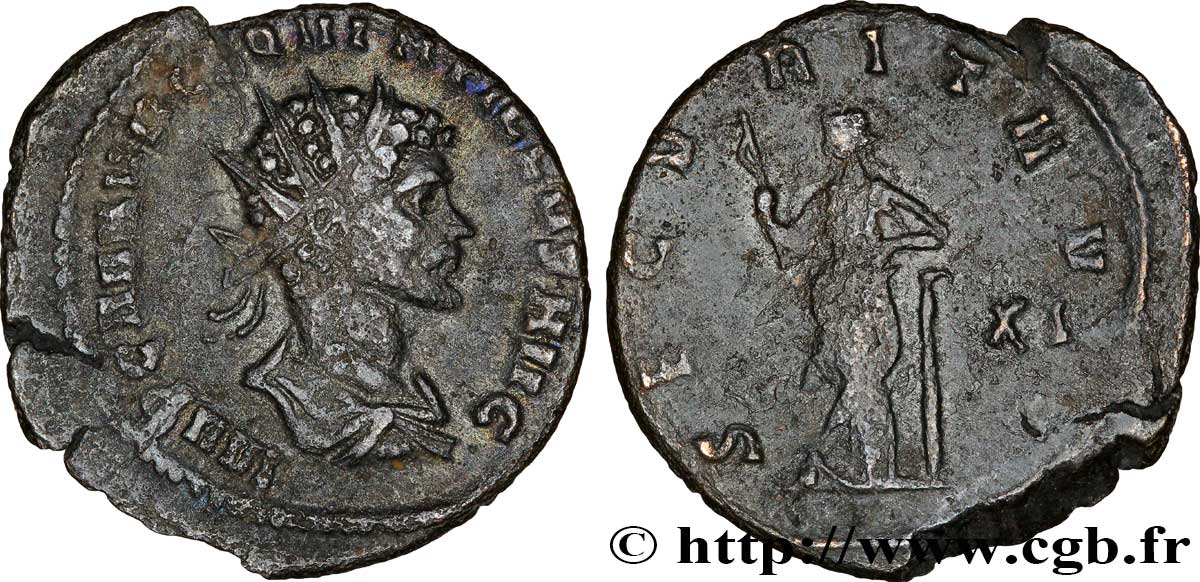 QUINTILLE Antoninien TTB+/TTB