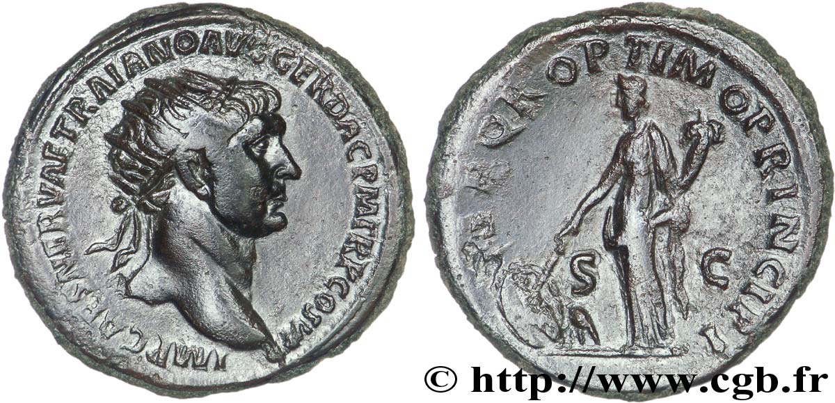 TRAJAN Dupondius TTB+