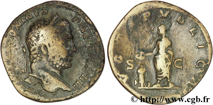 CARACALLA Sesterce TB