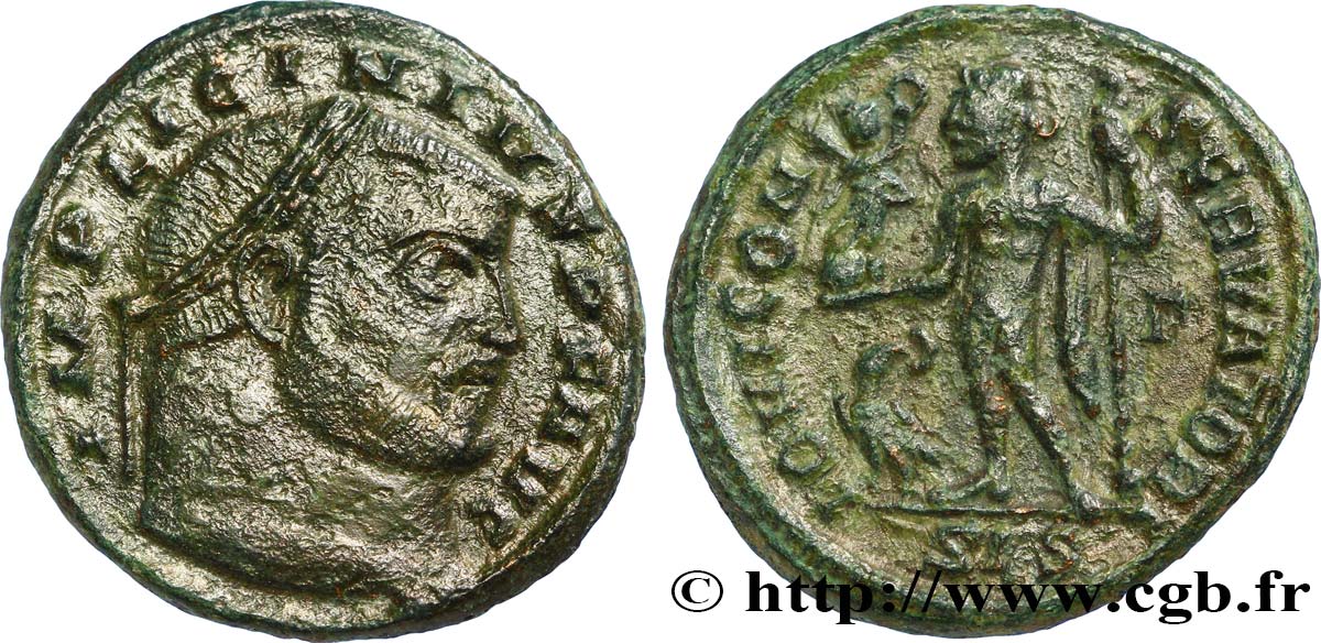 LICINIUS Ier Follis ou nummus TTB