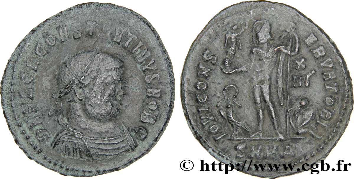 CONSTANTINE II Follis ou nummus XF