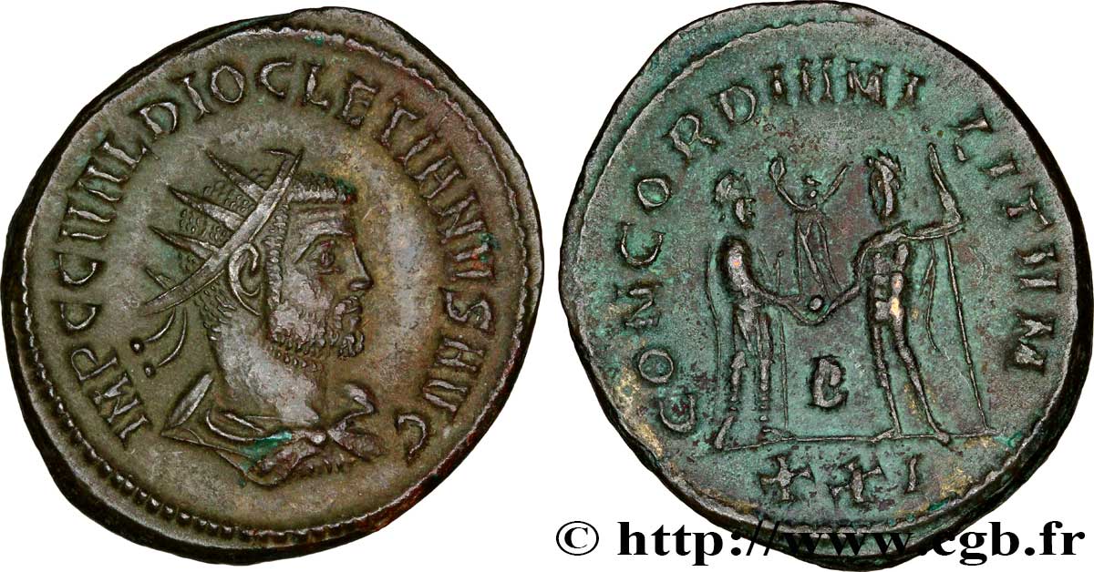 DIOCLÉTIEN Aurelianus TTB