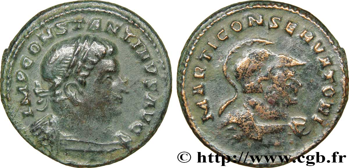 CONSTANTIN Ier LE GRAND Follis ou nummus TTB