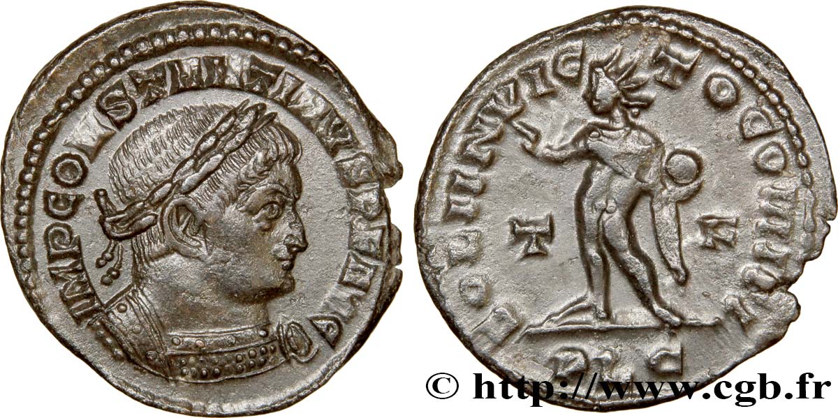 COSTANTINO I IL GRANDE Follis ou nummus SPL