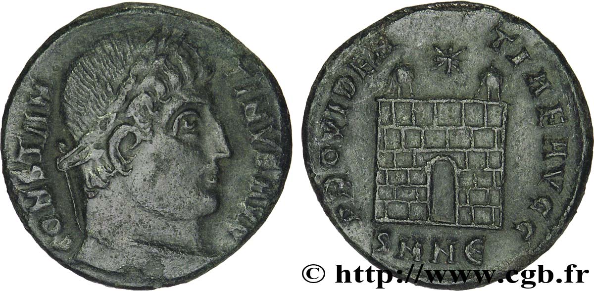 CONSTANTIN Ier LE GRAND Centenionalis ou nummus TTB+