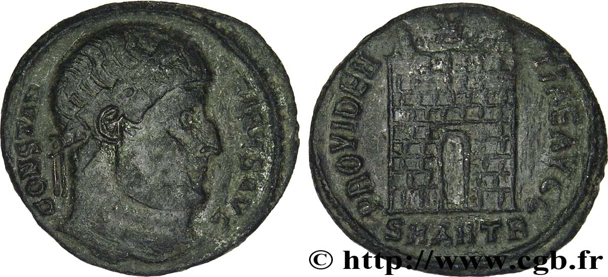 CONSTANTIN Ier LE GRAND Centenionalis ou nummus TTB