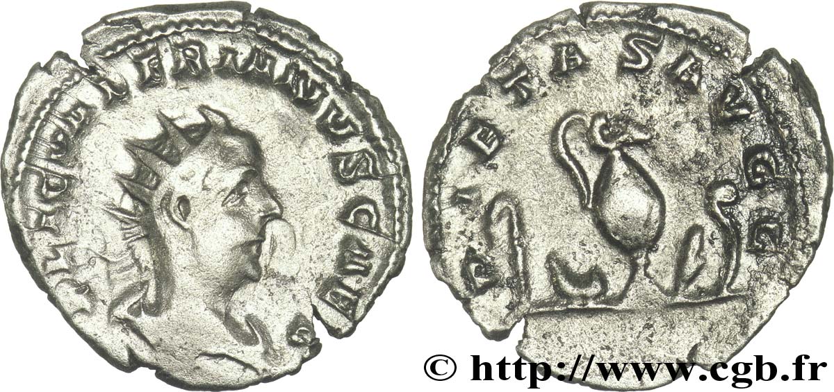 VALÉRIEN II Antoninien TTB+