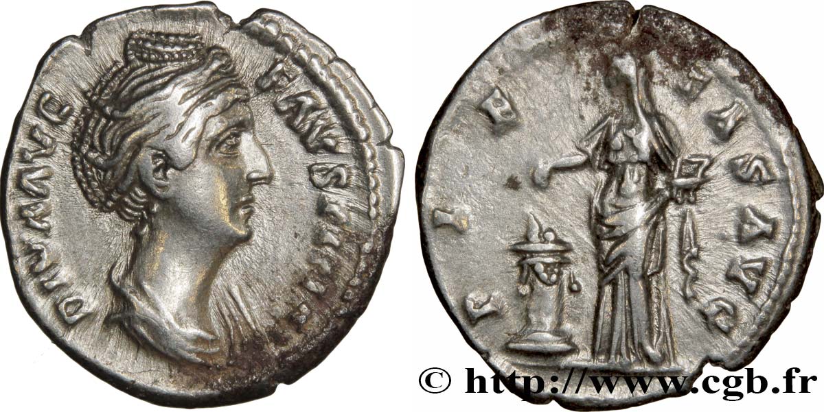 FAUSTINA MAGGIORE Denier q.SPL