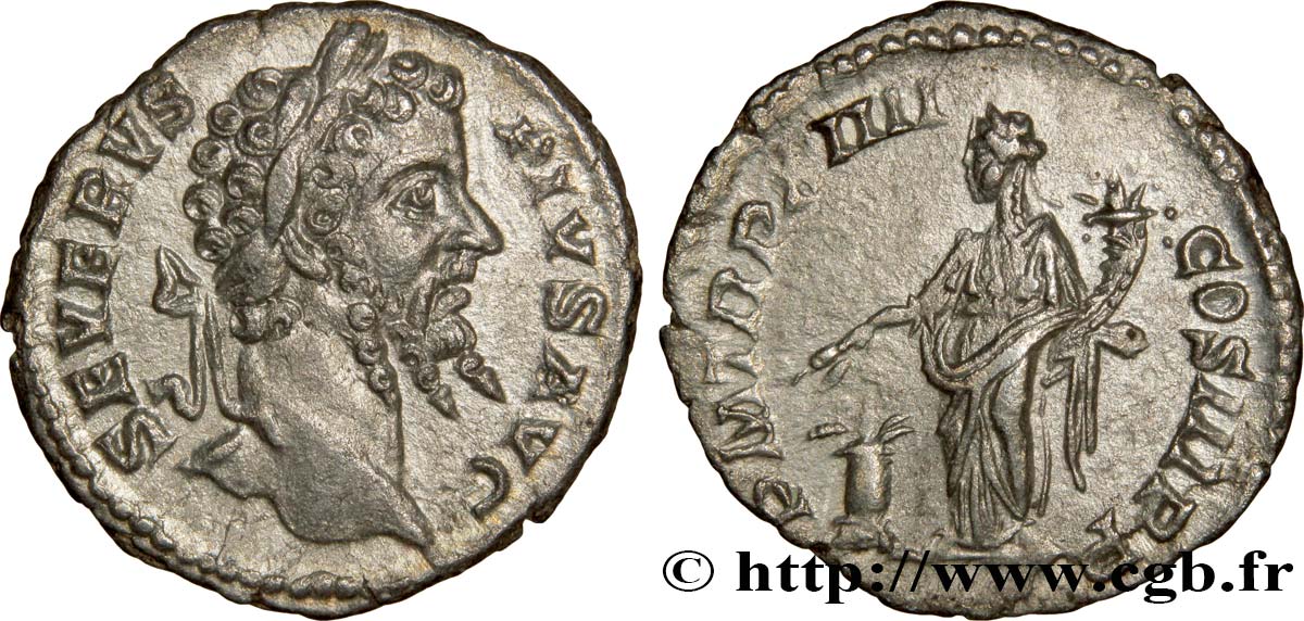 SETTIMIO SEVERO Denier SPL