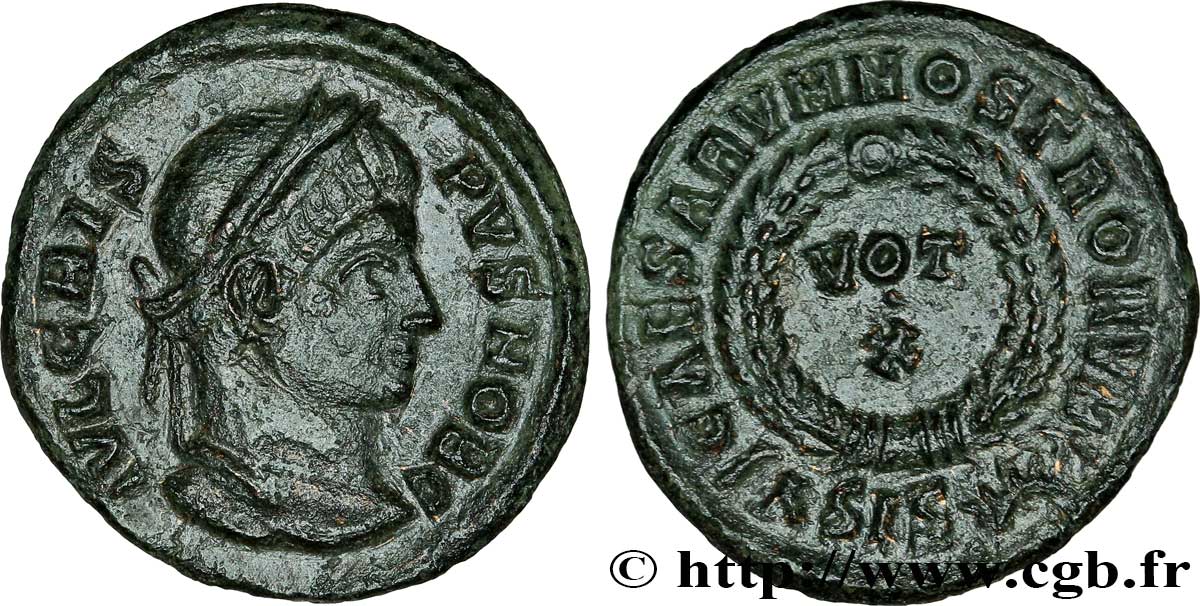 CRISPUS Centenionalis ou nummus SUP