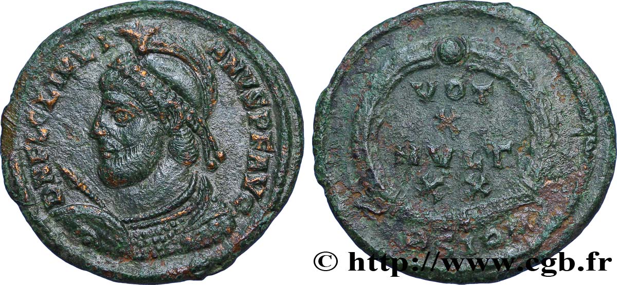 JULIEN II LE PHILOSOPHE Maiorina ou nummus, (PB, Æ 3) SUP/TTB+