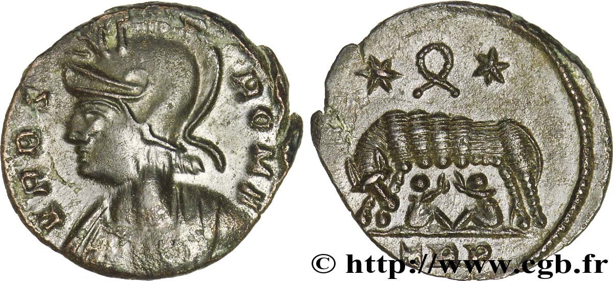 ROME Centenionalis ou nummus TTB+