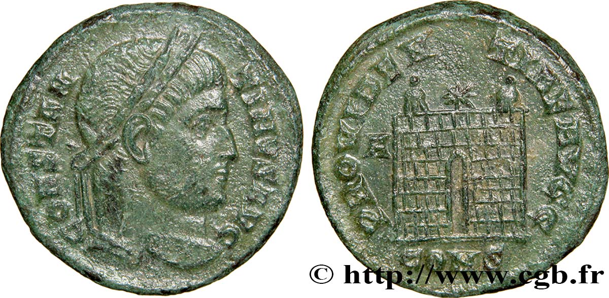 COSTANTINO I IL GRANDE Centenionalis ou nummus q.SPL
