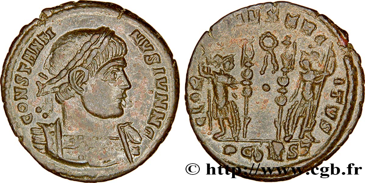 COSTANTINO II Centenionalis ou nummus SPL