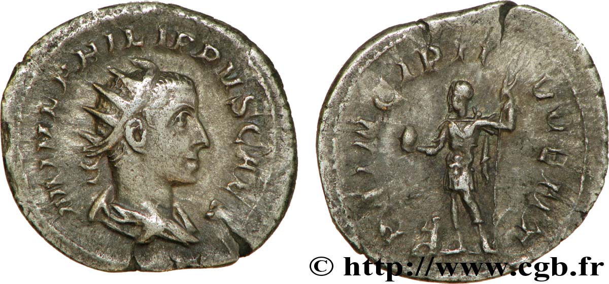 PHILIPPUS II Antoninien SS