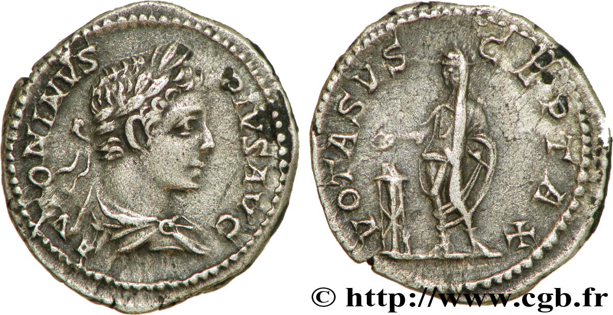 CARACALLA Denier TTB