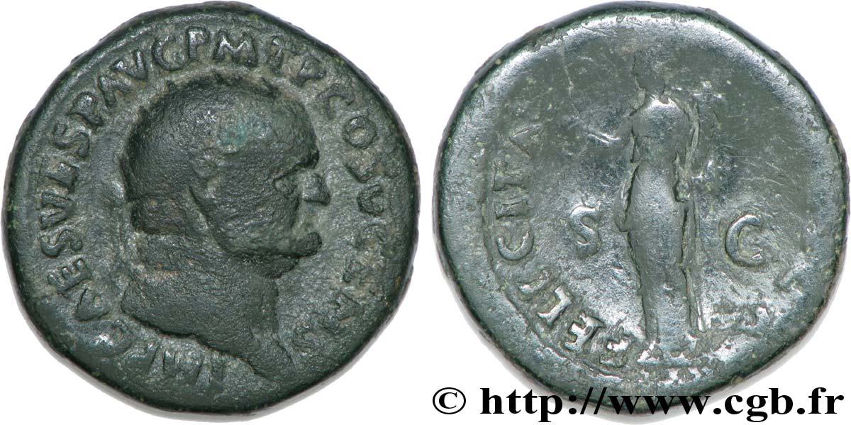 VESPASIEN Dupondius TB