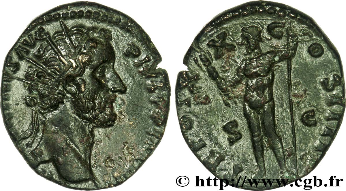 ANTONIN LE PIEUX Dupondius TTB+