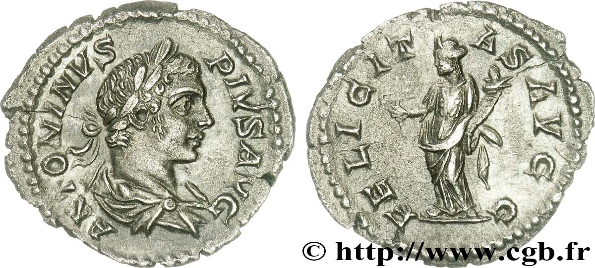 CARACALLA Denier SPL/TTB+