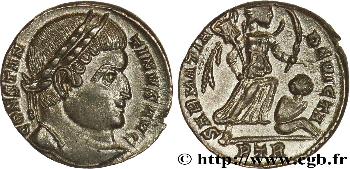 CONSTANTIN Ier LE GRAND Centenionalis ou nummus FDC