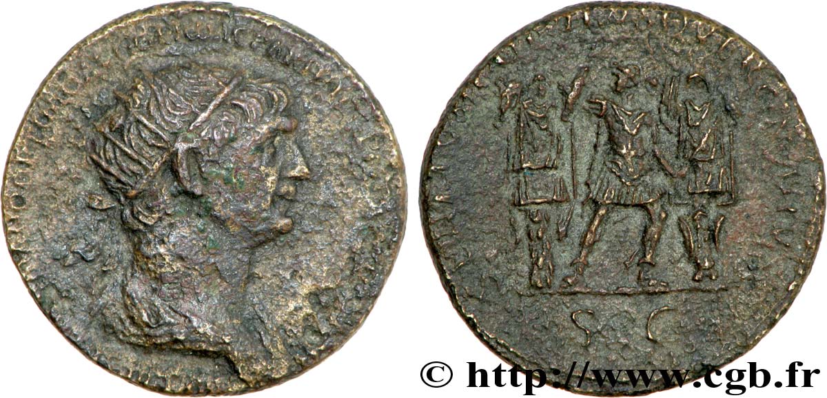 TRAJAN Dupondius TB