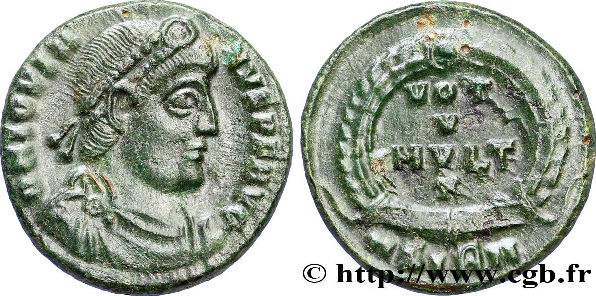 IOVIANUS Maiorina ou nummus, (PB, Æ 3) fVZ