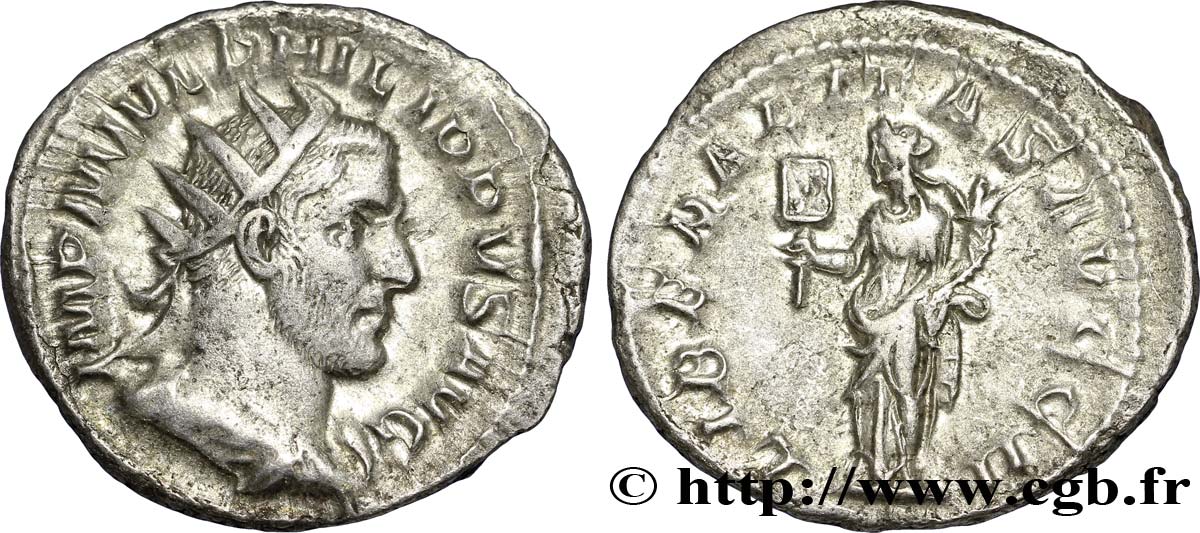 PHILIPPUS I. ARABS Antoninien SS