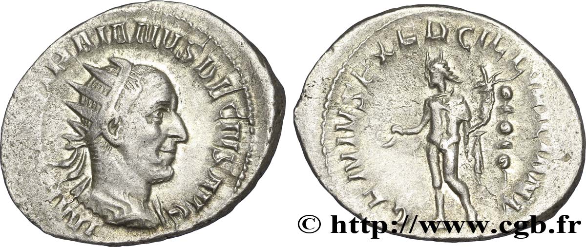 TRAIANUS DECIUS Antoninien SS
