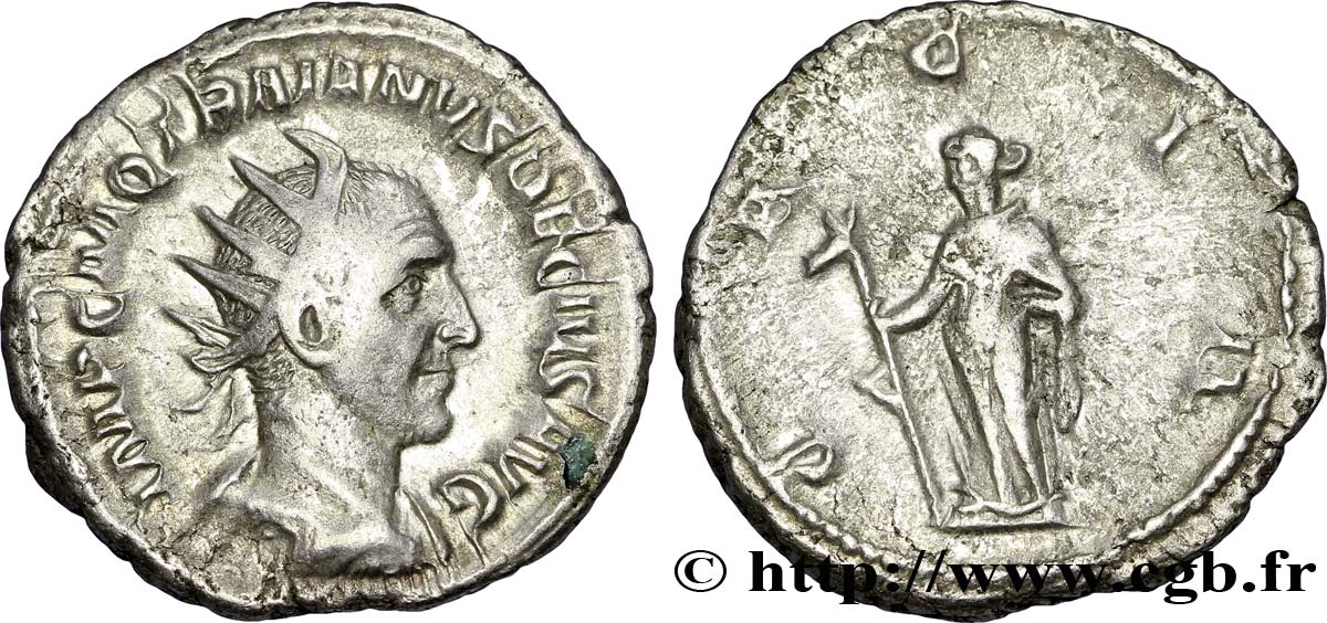 TRAIANUS DECIUS Antoninien SS