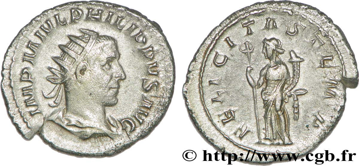 PHILIPPE Ier L ARABE Antoninien TTB