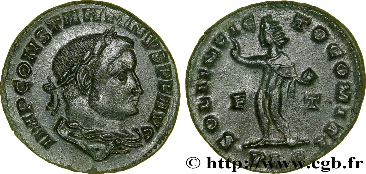CONSTANTIN Ier LE GRAND Follis ou nummus SUP