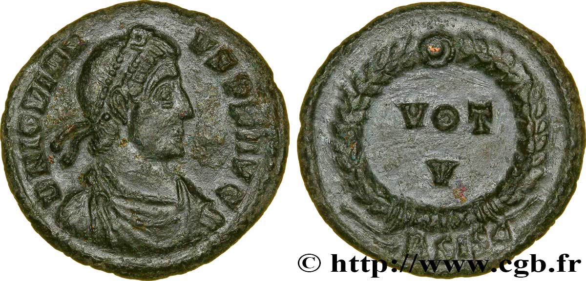 JOVIEN Maiorina ou nummus, (PB, Æ 3) SUP