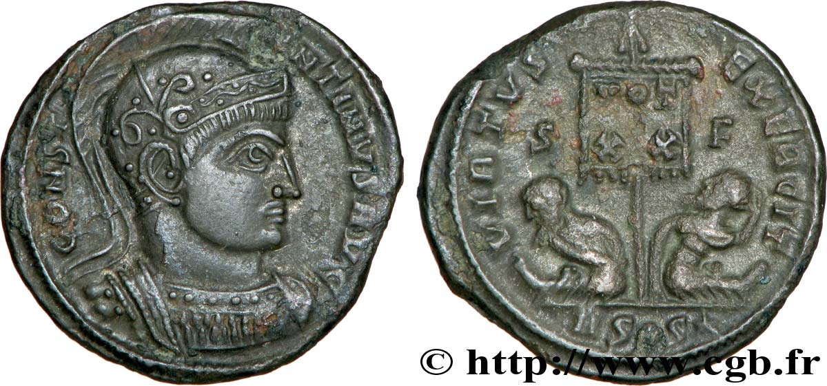 CONSTANTIN Ier LE GRAND Centenionalis ou nummus TTB+/TTB