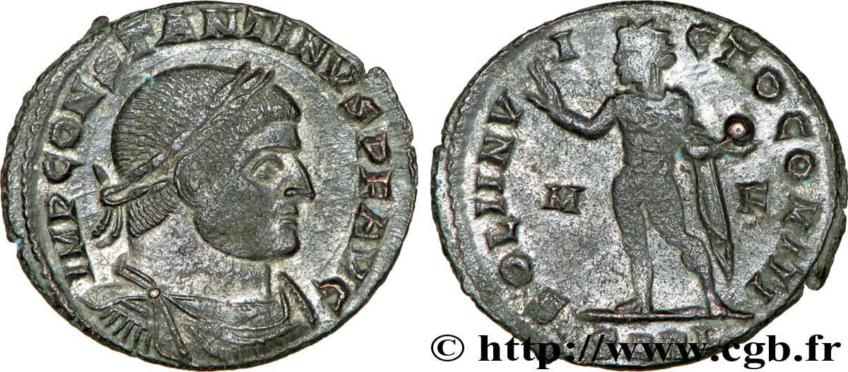 CONSTANTIN Ier LE GRAND Follis ou nummus SUP/TTB+