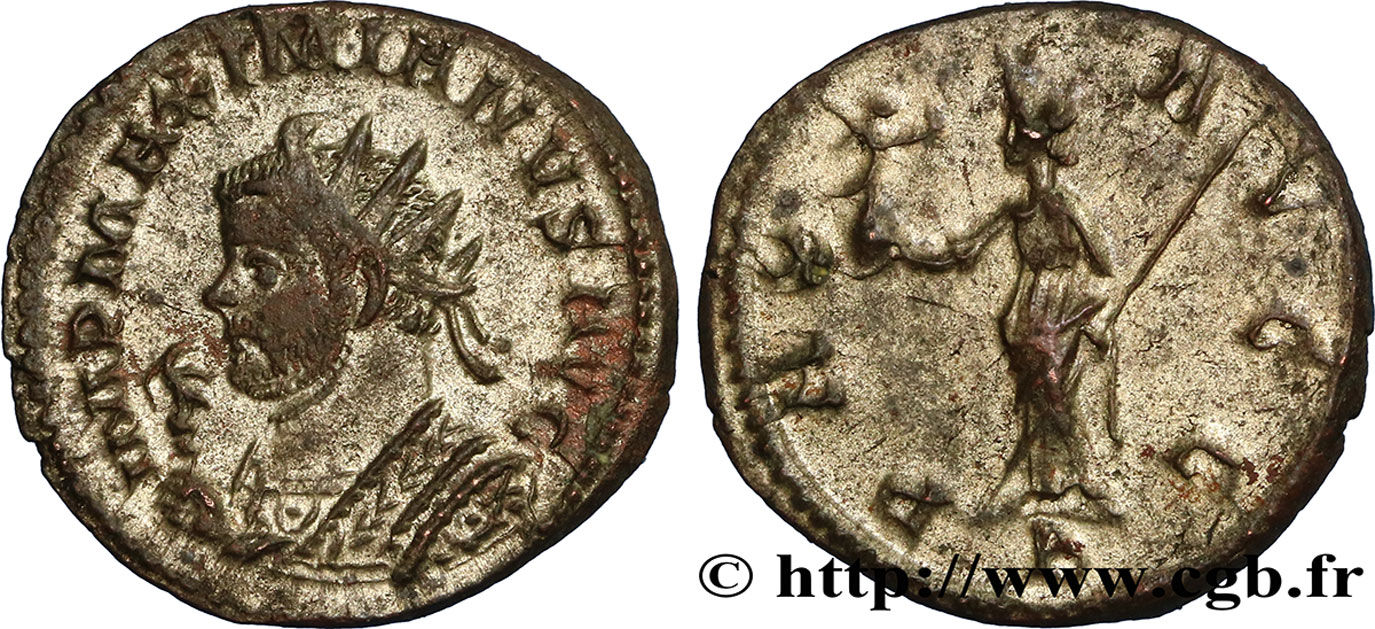 MAXIMIANUS HERCULIUS Aurelianus AU