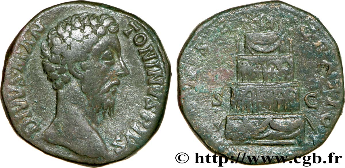 MARC AURÈLE Sesterce TB+
