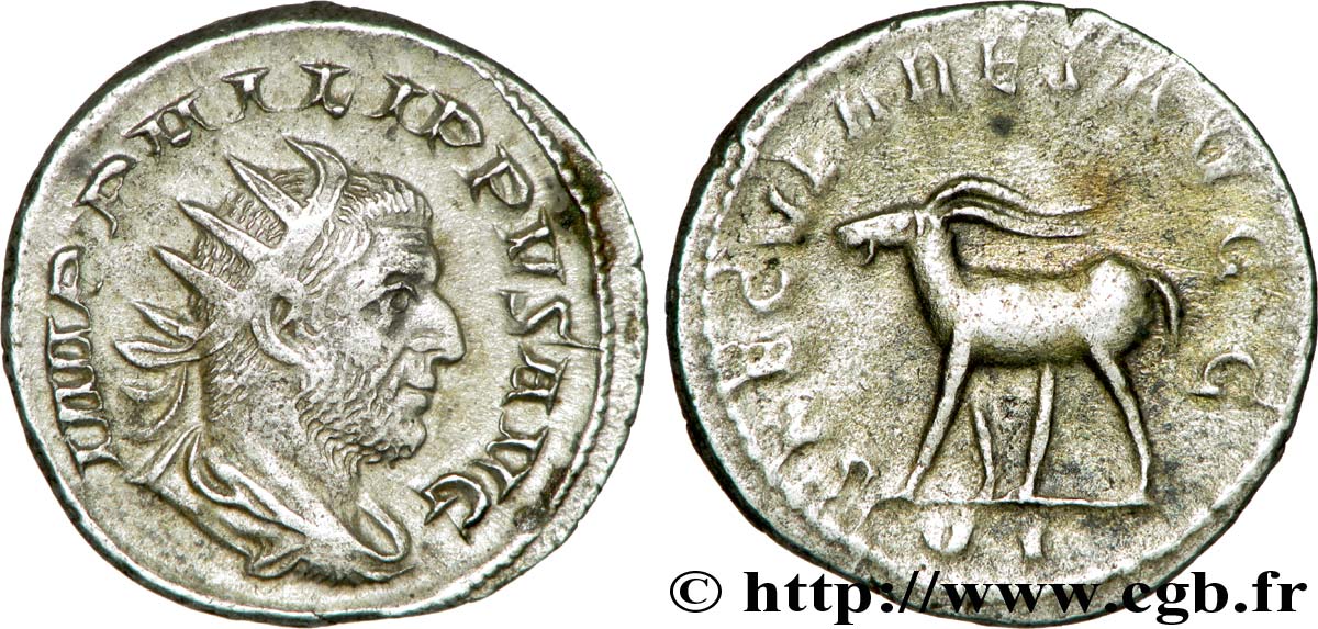 PHILIPPE Ier L ARABE Antoninien TTB