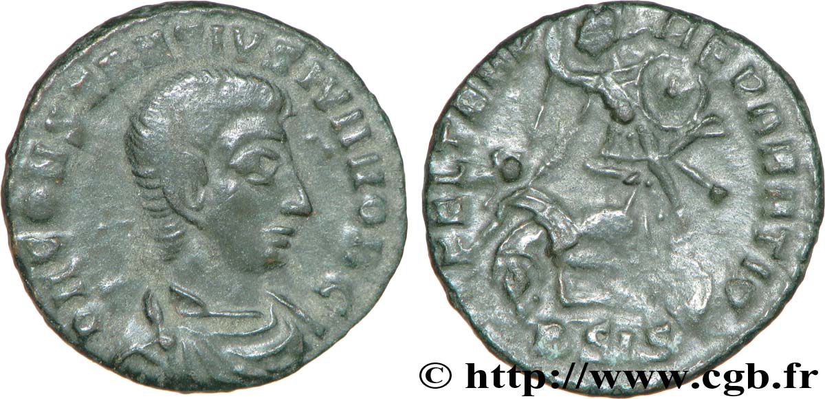 CONSTANCE GALLE Maiorina réduite, (PB, Æ 3) TTB+